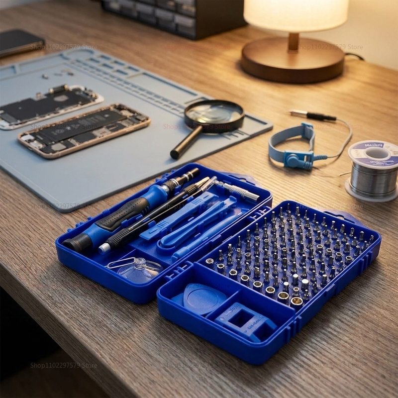 Electronics Repair Gadgets - ชุดไขควงอเนกประสงค์ 115 in 1 สำหรับซ่อมอุปกรณ์อิเล็กทรอนิกส์ คอมพิวเตอร์