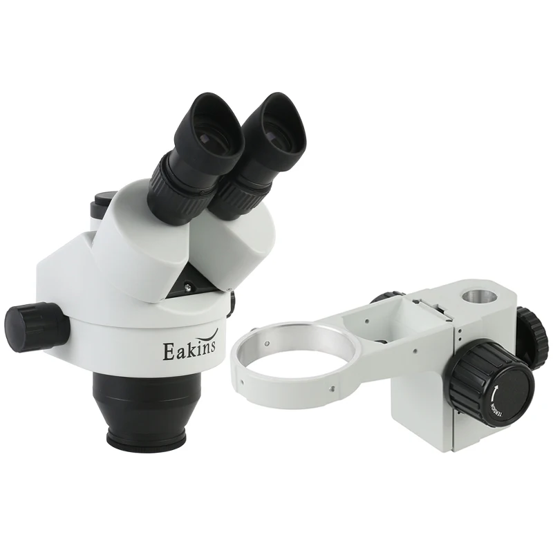 Digital Magnifier Reading - กล้องจุลทรรศน์สเตอริโอแบบสามตา ซูมต่อเนื่อง ซิมโฟคัส 7X-45X พร้อมหัวกล้องขนาด 76
