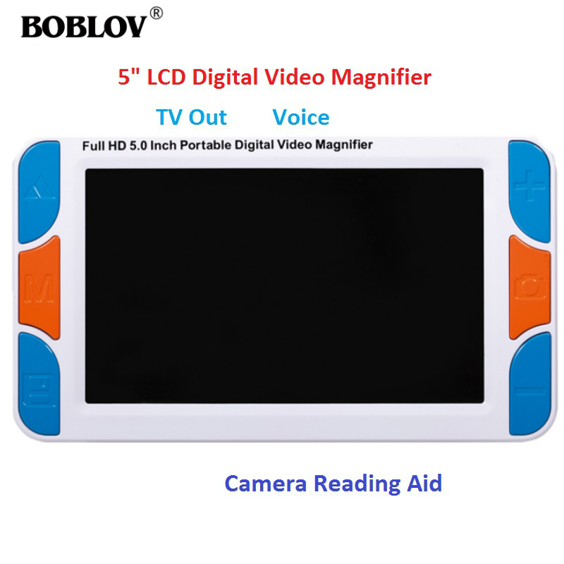 Digital Magnifier Reading - อีโยโย 5.0' นิ้ว LCD 3-48X แว่นขยายดิจิตอลแบบพกพา