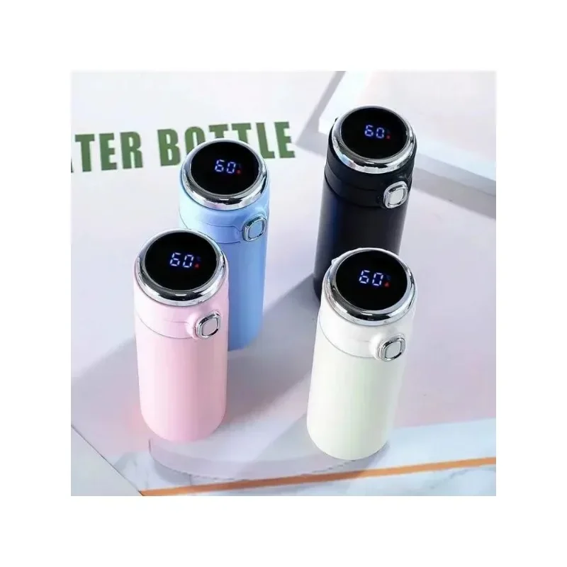 Smart Water Bottle Tracker - 320ml 420ml ร้อนและเย็นสแตนเลสสมาร์ท THERMOS ขวดจอแสดงผลอุณหภูมิ LED