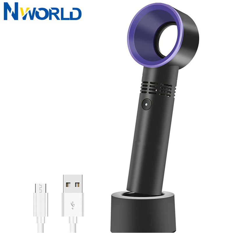 Smart Electronics Gadgets For Home - USB ชาร์จ Bladeless No Leaf Fan
