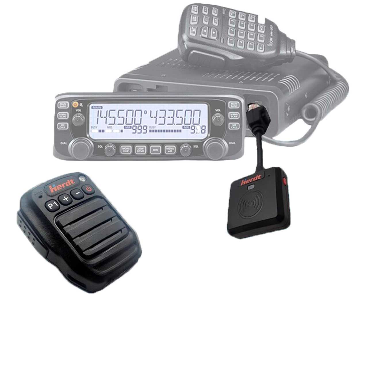 Bluetooth Speaker Waterproof - ไมโครโฟนบลูทูธ IP68 คะแนนการกันน้ําสําหรับ Yaesu FT-857D FT-897D