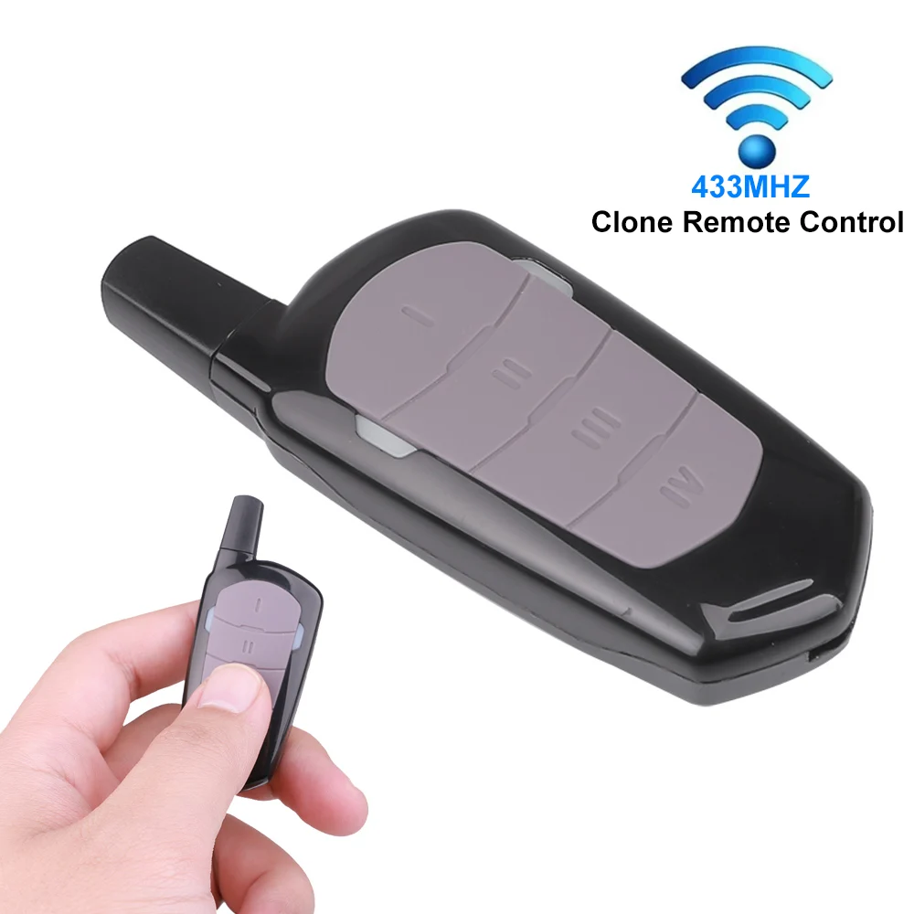 Electronics And Gadgets - รีโมทคอนโทรลไร้สาย 433MHz แบบคัดลอกอัตโนมัติ รีโมทอเนกประสงค์ 4 ปุ่ม