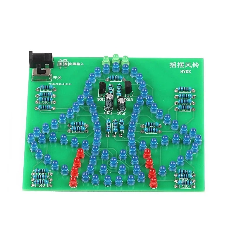 Electronics & Gadgets Starting With T - ชุดประกอบกระดิ่งลมแบบแกว่งได้ พร้อมไฟ LED 95 ดวง ใช้ไฟ