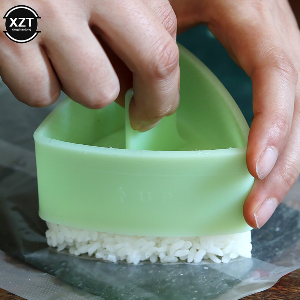 Japanese Electronics Gadgets - 1Pc สามเหลี่ยมพลาสติก DIY ซูชิที่ทำข้าวปั้นแม่พิมพ์ Onigiri แม่พิมพ์ชุด