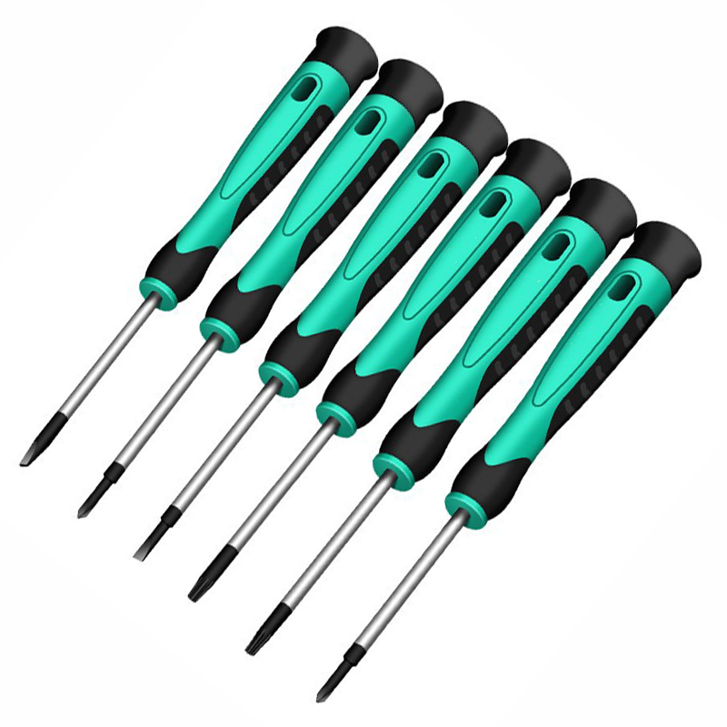 Electronics Repair Gadgets - ไขควงอิเล็กทรอนิกส์แบบแม่นยำชุดอุปกรณ์สำหรับซ่อมมือถือกล้องคอมพิวเตอร์เครื่องมือที่มีความแม่นยำ6ชิ้นเครื่องมือมือเครื่องมือแบบมืออาชีพ
