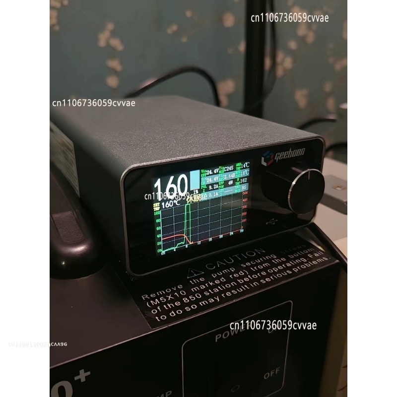 Electronics And Gadgets - ชุดสถานีบัดกรี TC22 240W พร้อมขาตั้งหัวแร้ง SDC02 ด้ามจับ