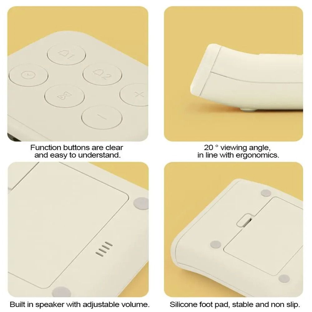 นาฬิกาปลุกขนาดเล็กที่สร้างสรรค - Modern Electronics Gadgets บทวิจารณ์และราคา