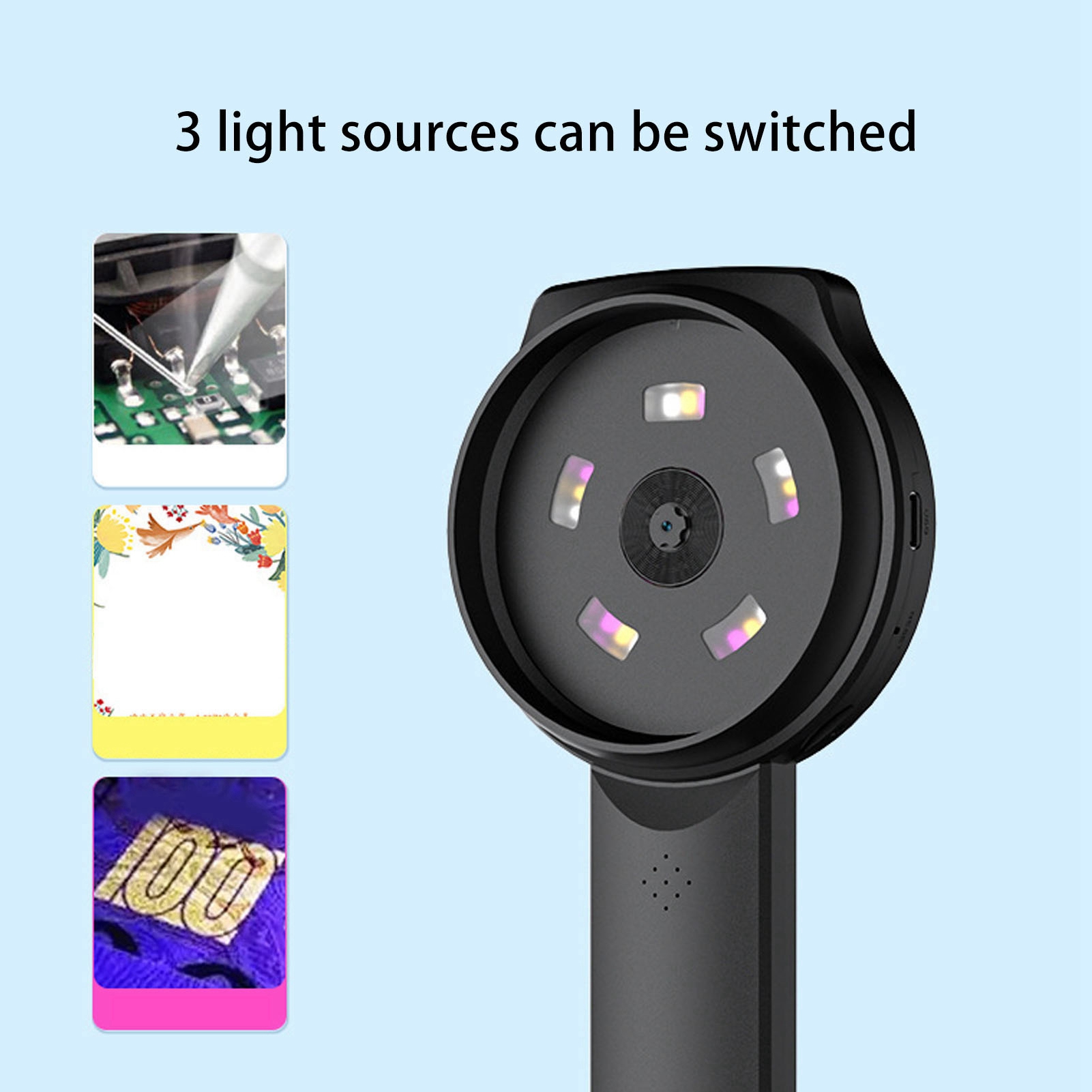1000X แว่นขยายมือถือแว่นขยายดิ - Digital Magnifier Reading บทวิจารณ์และราคา