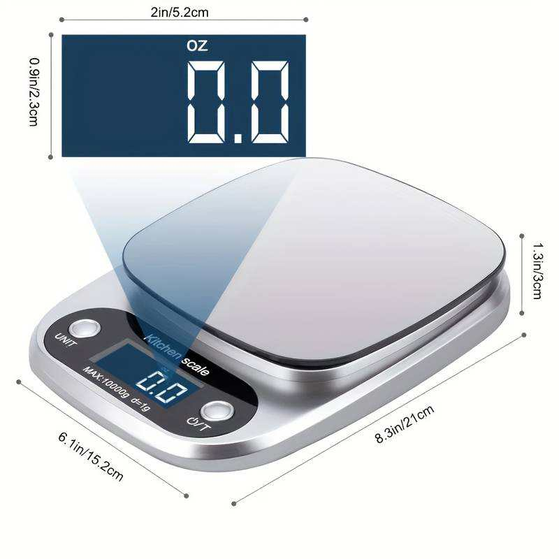 เครื่องชั่งครัวความแม่นยำสูง 1 - Electronics And Gadgets บทวิจารณ์และราคา