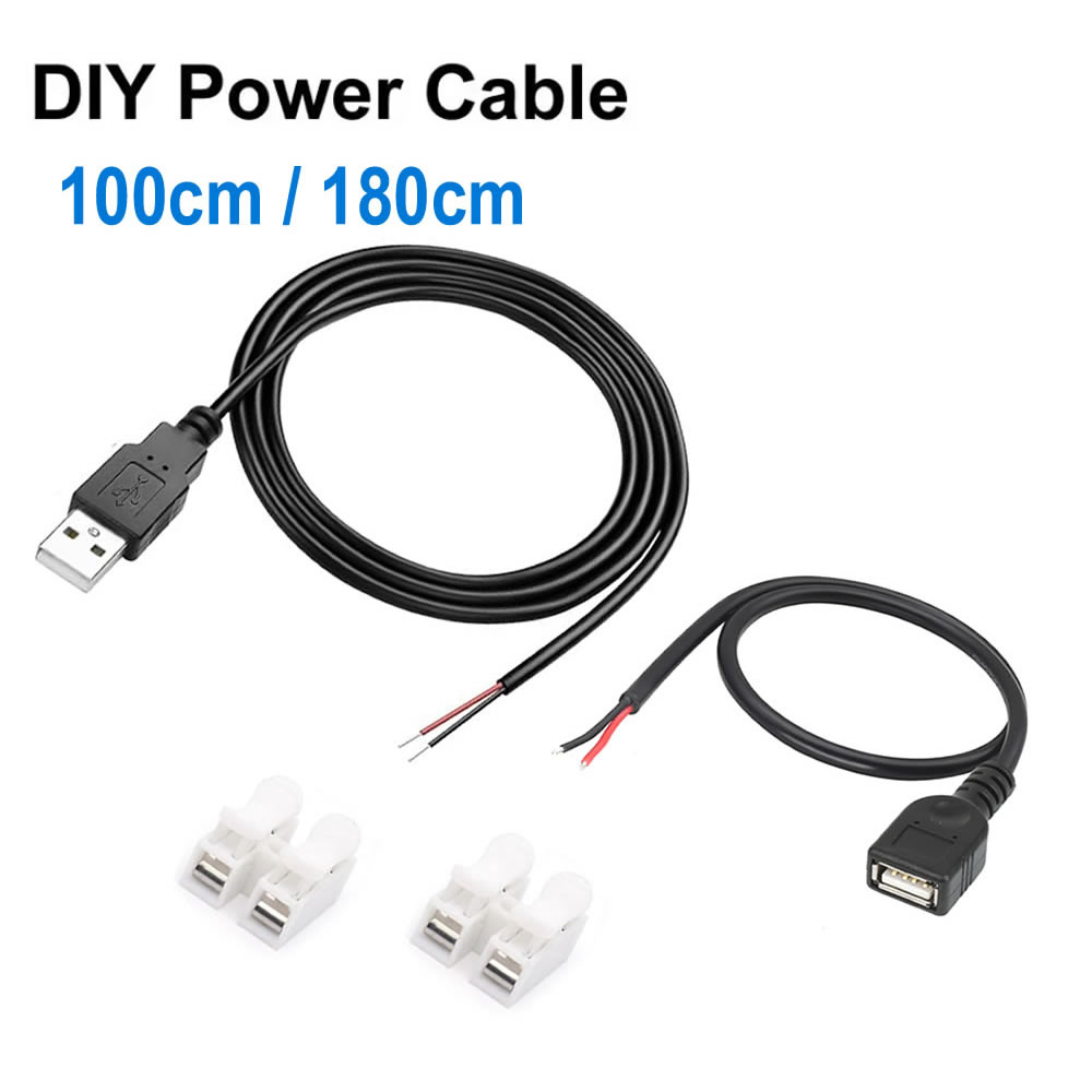 สายไฟ USB แบบ 2 พิน DC หัวต่อ  - Electronics Repair Gadgets บทวิจารณ์และราคา