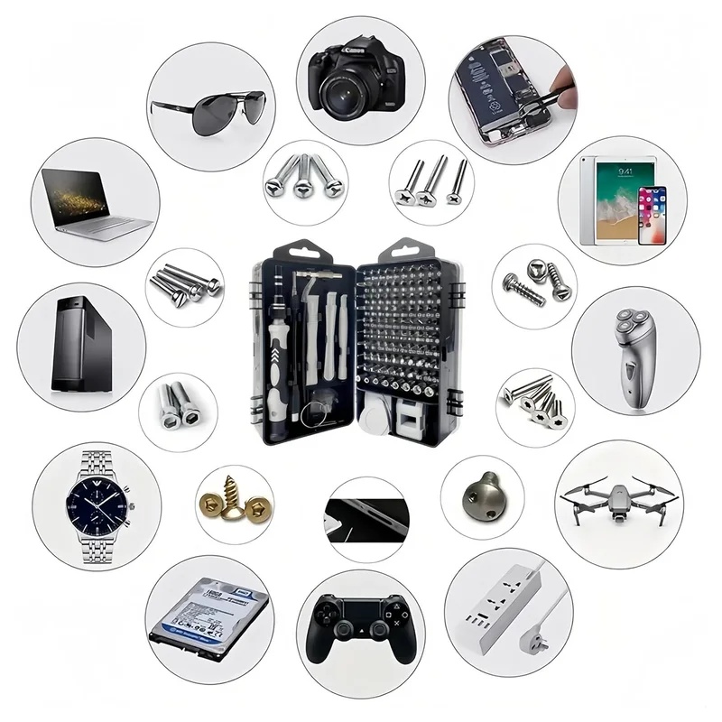 ชุดไขควงความแม่นยำ 115-in-1, ช - Electronics Repair Gadgets บทวิจารณ์และราคา