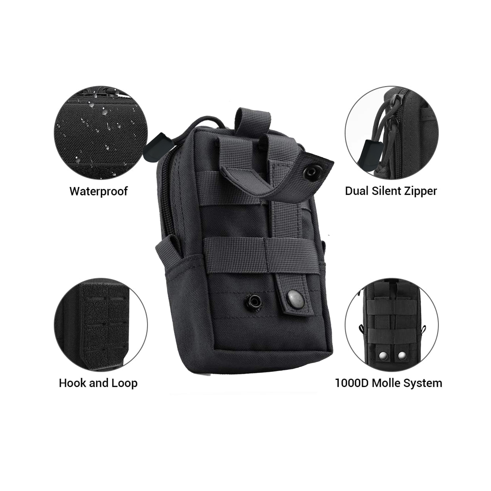 ยุทธวิธีMolleกระเป๋าเอวกระเป๋า - Electronics And Gadgets บทวิจารณ์และราคา
