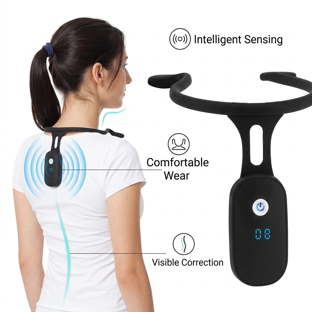 ตัวปรับท่าทาง จอแสดงผล LCD สาย - Smart Posture Sensor บทวิจารณ์และราคา