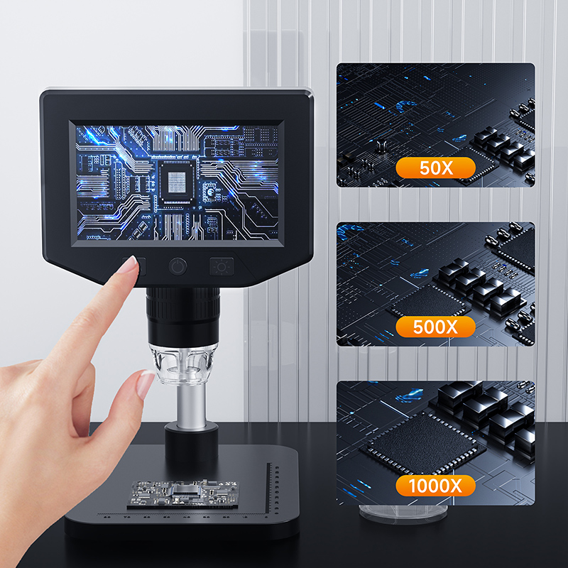 กล้องจุลทรรศน์ดิจิตอล LCD ขนาด - Digital Magnifier Reading บทวิจารณ์และราคา