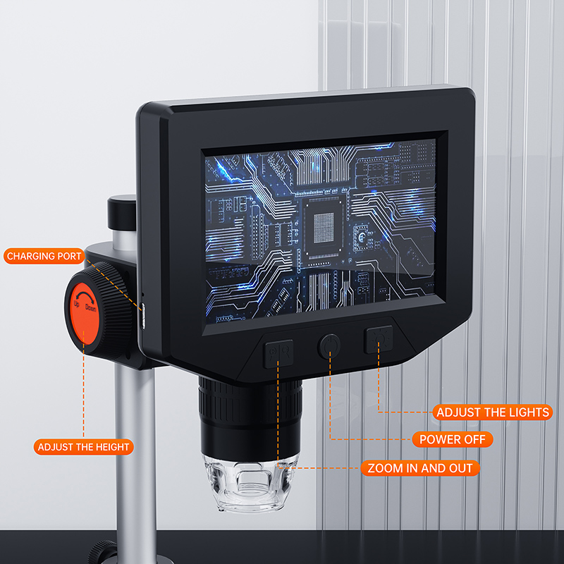 กล้องจุลทรรศน์ดิจิตอล LCD ขนาด - Digital Magnifier Reading บทวิจารณ์และราคา
