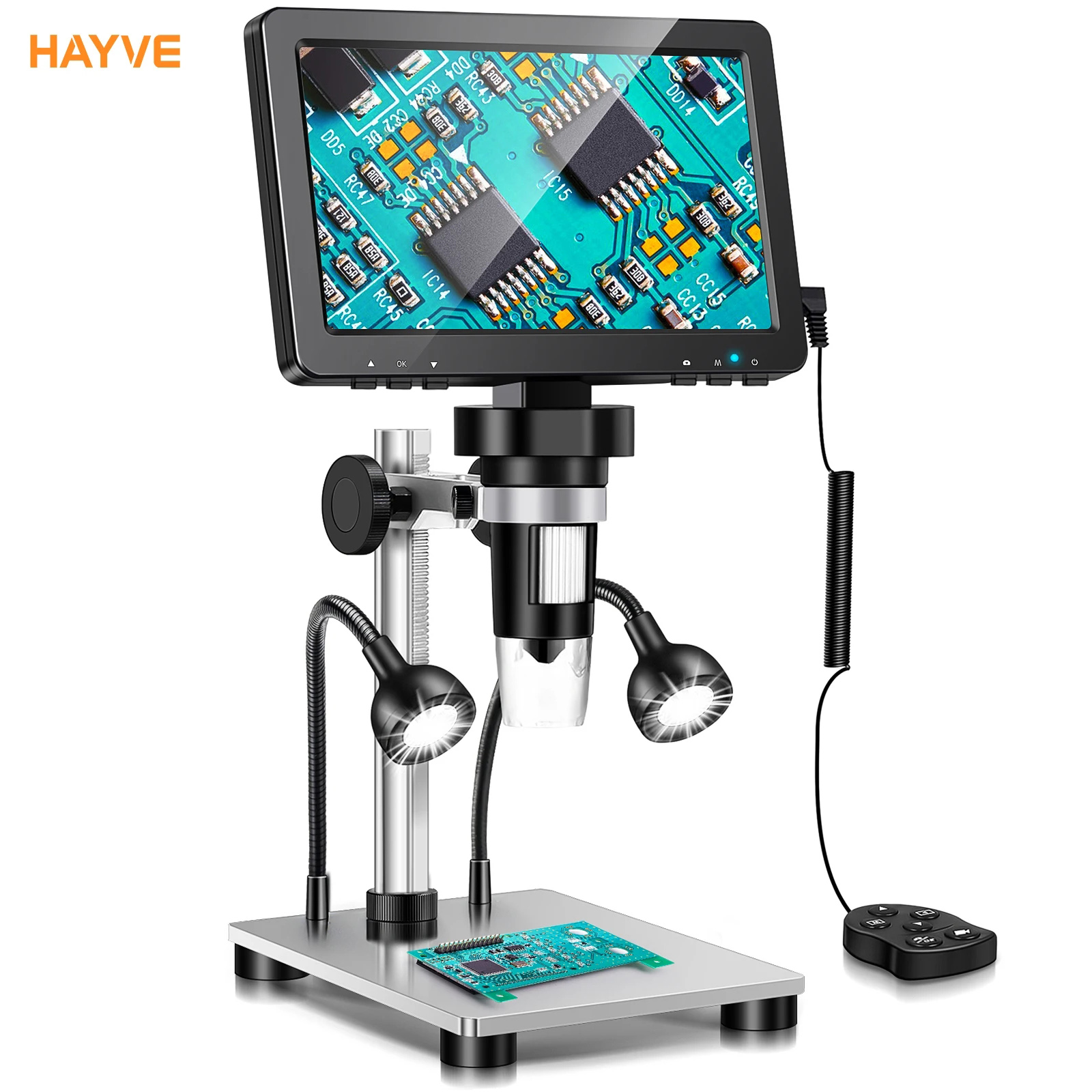 Hayve 7 ''กล้องจุลทรรศน์ดิจิตอ - Digital Magnifier Reading บทวิจารณ์และราคา