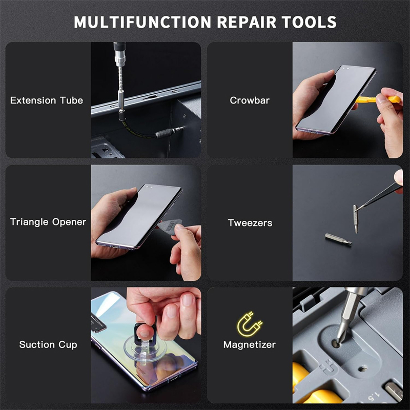 ชุดไขควง 145 in 1 สำหรับงานซ่อ - Electronics Repair Gadgets บทวิจารณ์และราคา