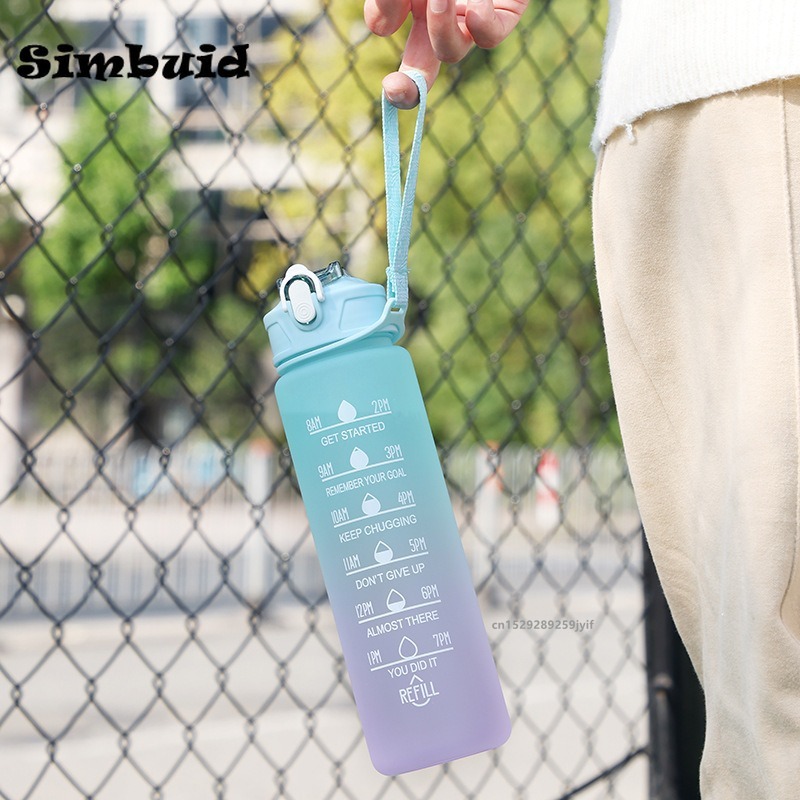 ขวดน้ำกีฬาพร้อมหลอดดูด ป้องกัน - Smart Water Bottle Tracker บทวิจารณ์และราคา