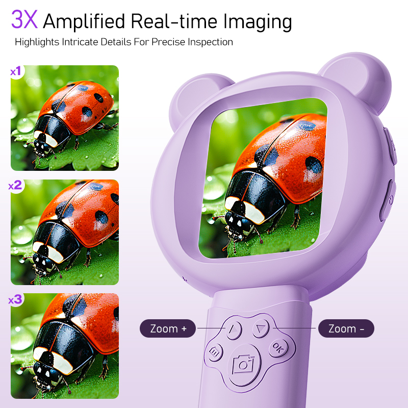 แว่นขยายดิจิตอลสำหรับเด็ก หน้า - Digital Magnifier Reading บทวิจารณ์และราคา