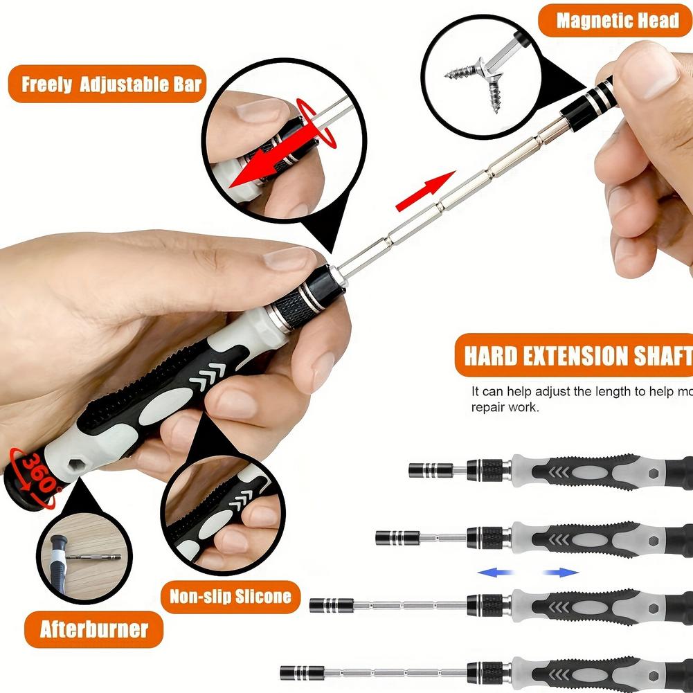 ชุดไขควงความแม่นยำสูง 115-in-1 - Electronics Repair Gadgets บทวิจารณ์และราคา